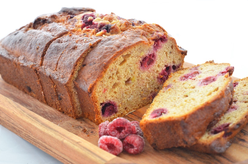 Loaf of Cranberry Bread