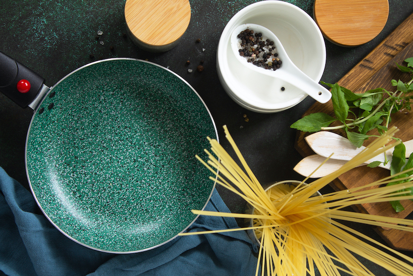 Empty Ceramic Pan for Pasta