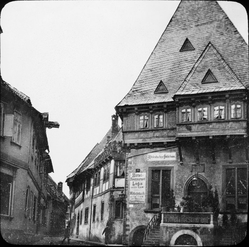 Baker's Guild House in Goslar, Germany built in early 1500s